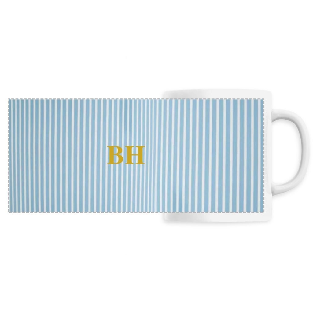 Mug BH – L’élégance en ligne claire